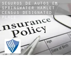 Seguros de autos em  Springwater Hamlet