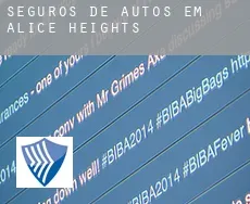 Seguros de autos em  Alice Heights
