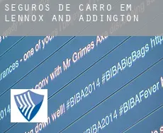 Seguros de carro em  Lennox and Addington