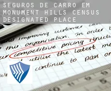 Seguros de carro em  Monument Hills