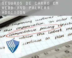 Seguros de carro em  Webb and Palmers Addition