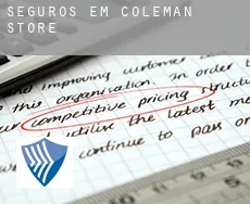 Seguros em Coleman Store