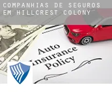 Companhias de seguros em  Hillcrest Colony
