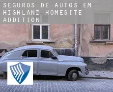 Seguros de autos em  Highland Homesite Addition